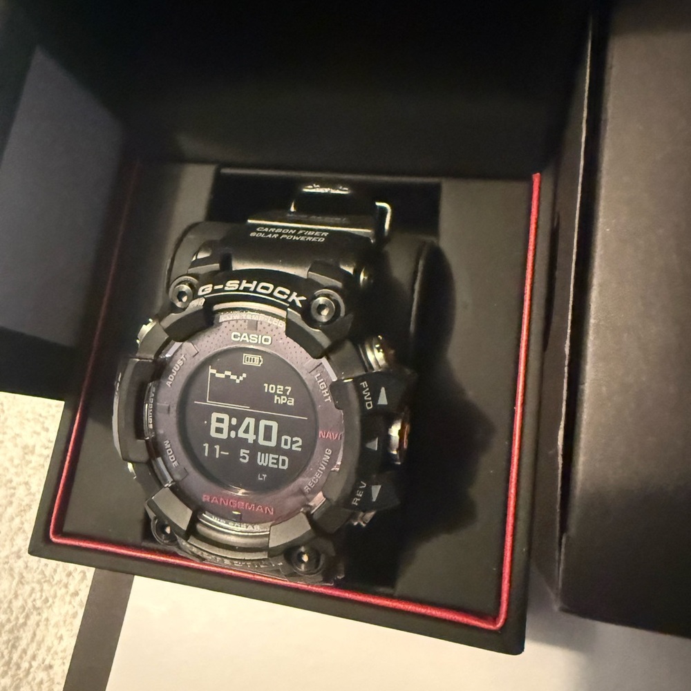 Casio G-Shock Rangeman in Black and Gray